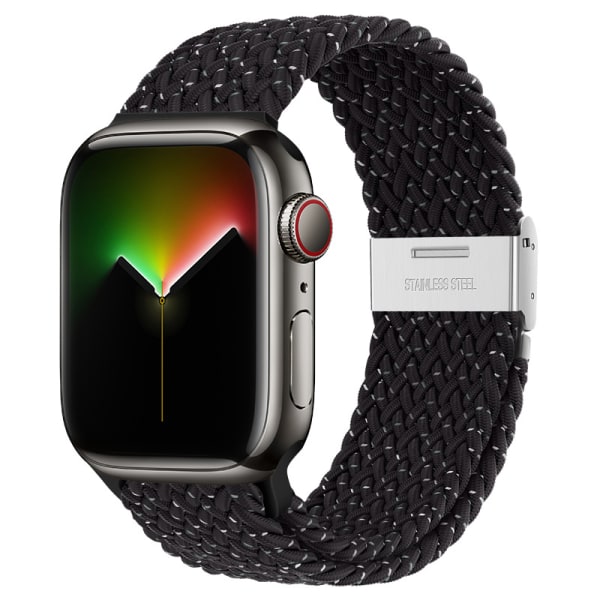 Lämplig för apple watch band Stjärnklart svart #42/44/45mm