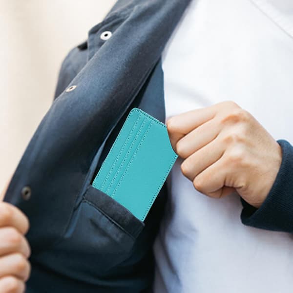 Minimalistisk Front Pocket Wallet Slim Wallet Korthållare null none