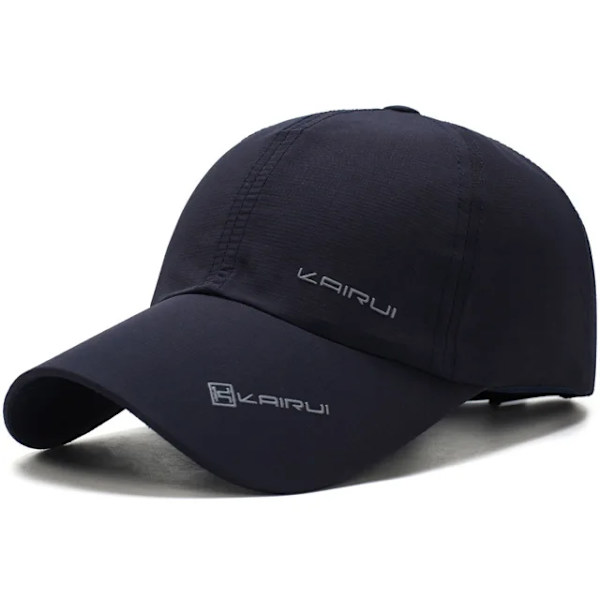 Sommarmärkt cap Kvinnor Pappa Snapback-hattar för män Bones Masculino Navy Blue Adjustable