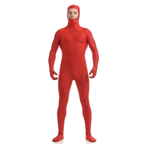 Ny vuxen helkroppsdräkt Zentai kostym för Halloween män Second Skin Tight Kostym Spandex Nylon Bodysuit Cosplay Kostymer Z XXXL Colour 6