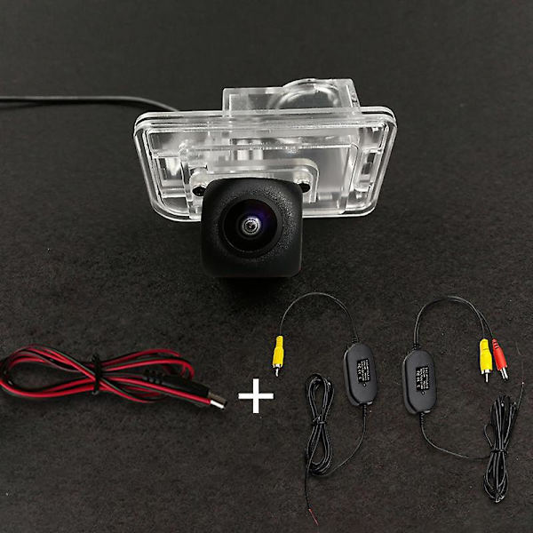 För Suzuki Swift Sport 2014 Hd trådlös bil Ccd bakkamera Fisheye 4 8 12 Led Dynamic Night Vision Bracket Vattentät parkering 8 led wireless kit none