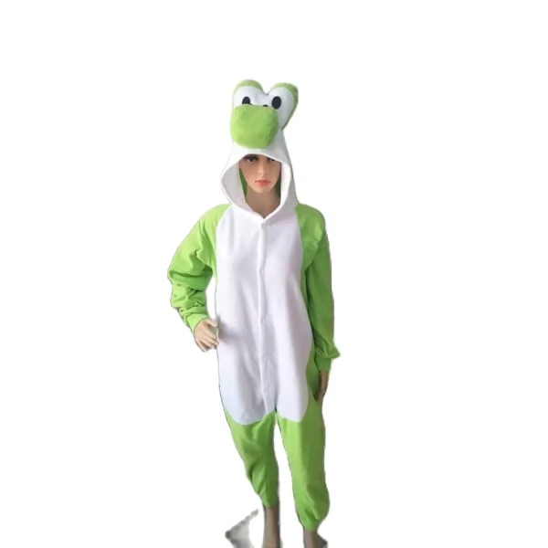 Kigurumi Vuxen Anime Cosplay Kostym Svart Umbreon Onesie Unisex Cartoon Tvättibjörn Pyjamas Fest För Kvinnlig Manlig M green