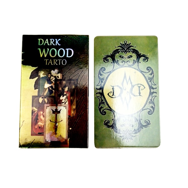 Dark Wood Oracle Tarot Card Spådomskort