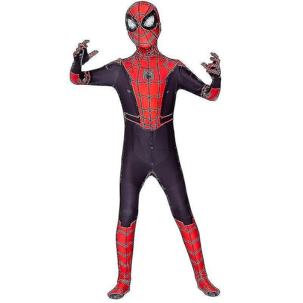 Spider-man Kostym Vuxen Barn Outfit För Herr Pojke V_y Hög kvalitet Men 11-12 Years