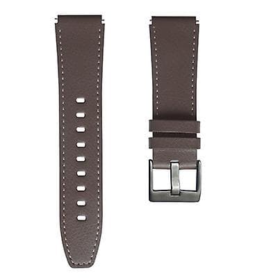 22mm Watch Gt 2 Pro Läderrem, Grå