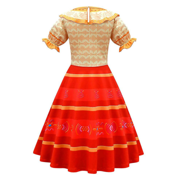 6-12 år tjej Encanto Princess Dolores Klänning Cosplay Klänningar 10-12 Years
