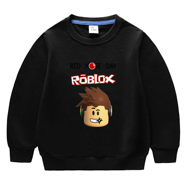 Barn Sweatshirt Roblox-Bottom Shirt-Black 140cm