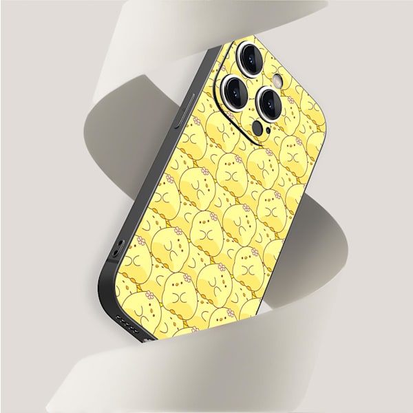 Creative Cartoon Tpu Gummi Stötsäkert Phone case För Iphone 15 Case Series Stil F Vit Ypdt1363