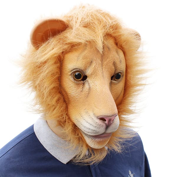 Zootopia Lion Mask Latexmask