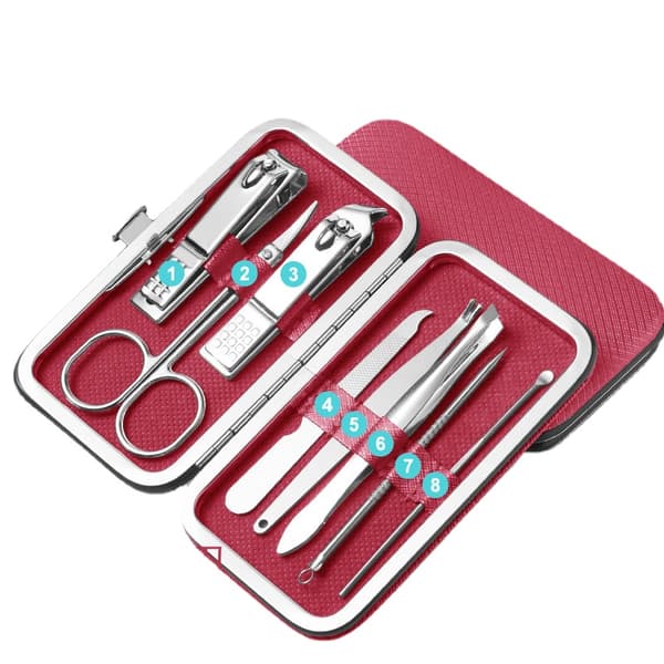 Trimming Set 8-delat Carmine Set