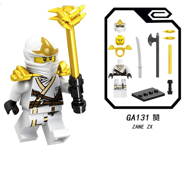 Fantom ninja byggklossar set