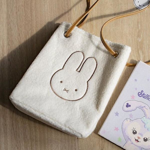 Otwoo Miffy Ny axelväska Plyschväska Höst och vinter Crossbody Satchel Kawaii Modehandväska Ma'am 2022 Multi ryggsäck Miffy none