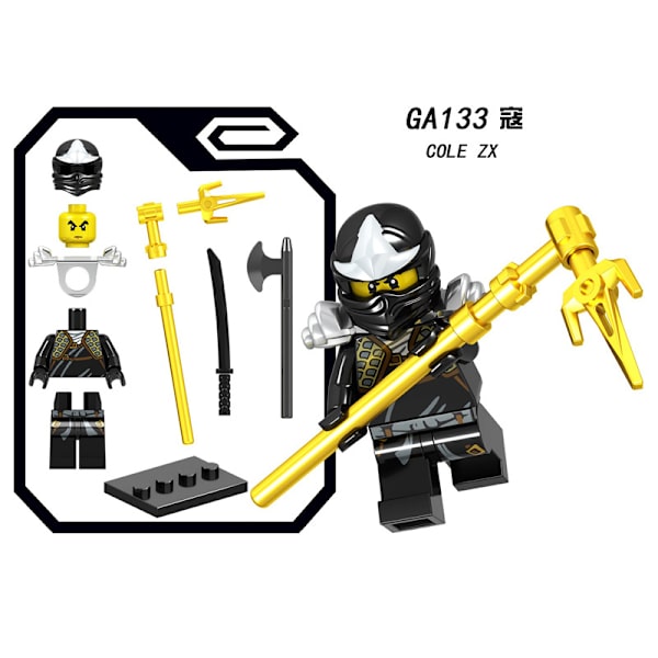 Fantom ninja byggklossar set