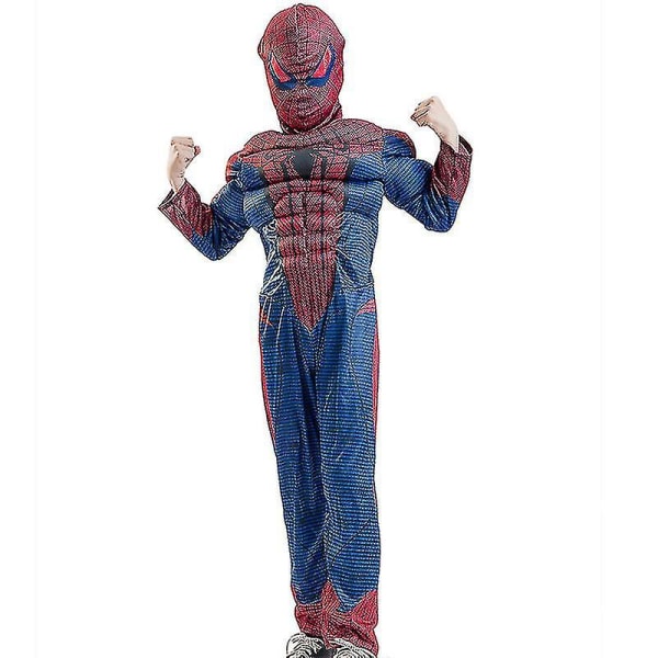 Halloween Costume Children's Avengers League Captain of the United States Iron Man Superman Spider Man Batman Muscle Shirt.v4