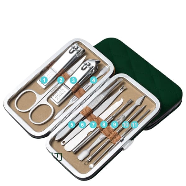 Trimming Set 11 st mörkgrön