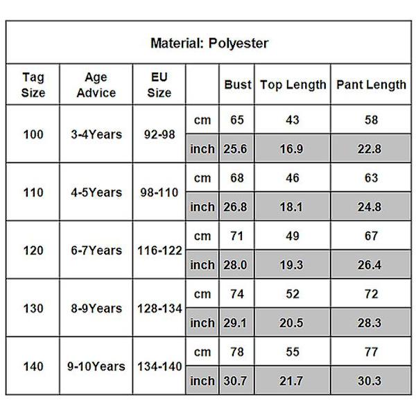 Moana Maui Kostym Pyjamas Set Barn Pojkar Nattklänning Sovkläder Outfit 3-4 Years