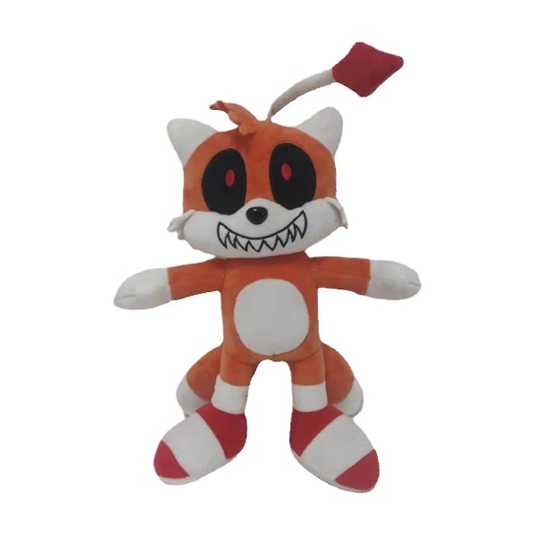 Evil Sonic plyschleksak Sonic fylld plyschdocka Dark Sonic plysch från populära Sonic Games Present till fans Orange