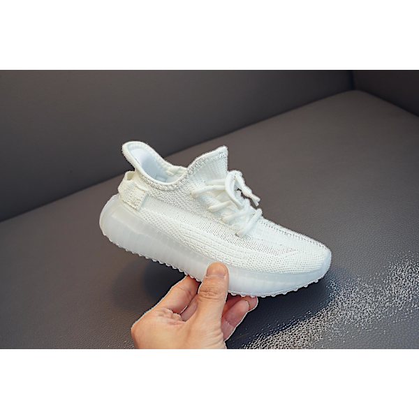 Kids Sneakers Andas löparskor Mode Sportskor Yj1006 White 34
