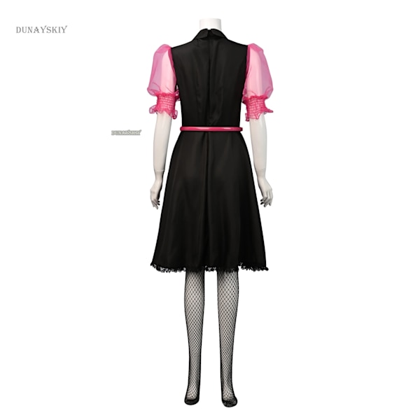 Filmmonster Cosplay Live Klänning Hög Tjej Draculaura Cosplay Kostym Peruk Rosa Klänning Halloween Kvinnor Fancy Rollspel Outfit L C1