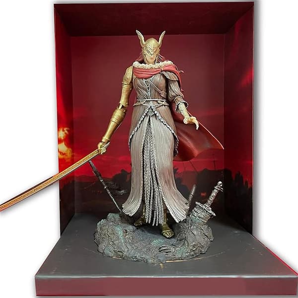 Elden Ring Valkyrie Staty Skulptur Figur Ornament Present