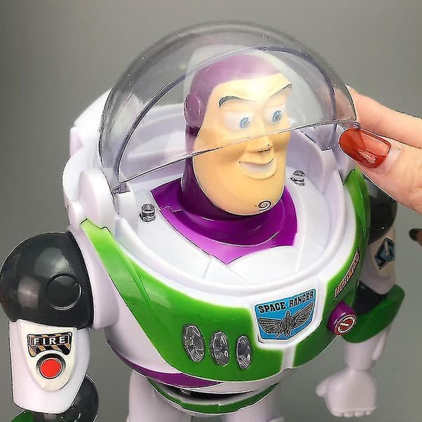Buzz Lightyear Actionfigur Interactives Talking Disney Posable Character Second Generation