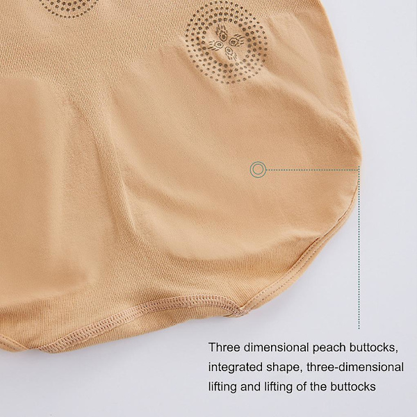Waist trainer Push Up Shapewear magkontrollkorsett Skin Color M