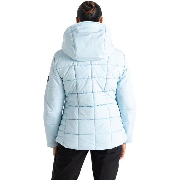 Dare 2b Womens Blindside Hooded Waterproof Thermal Ski Jacket - Quiet Blue Quiet Blue 10