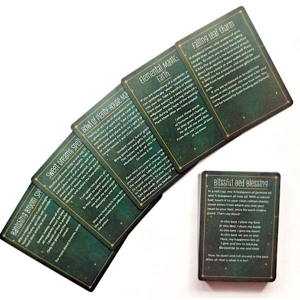 Practical Witch's Spell Deck Divination-kort