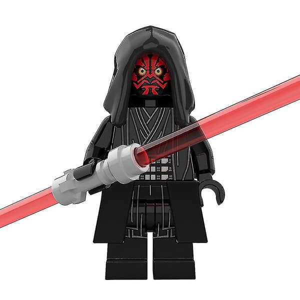 8 stycken Star Wars -serien figurmonterade minibyggsten Actionfigurer leksaker null none