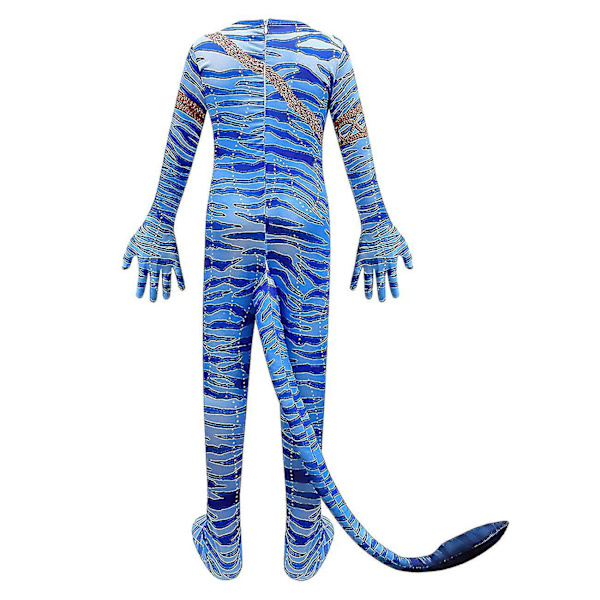 Avatar Cosplay Kostymer Mask För Barn Alien Suit Pojke Tjej Avatar 2 The Way Of Water Halloween Och Maskeradfest Barndräkt Jst. Girl Style2 150