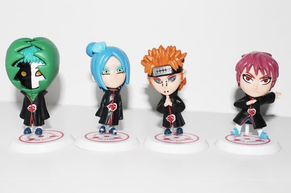 Naruto 11 packs söt Akatsuki Dockor