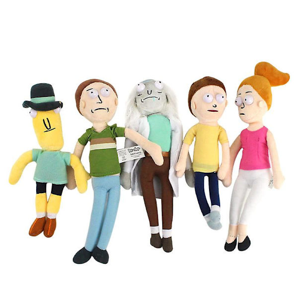 Rosalind Rick och Morty fylld leksaksgurka 20cm