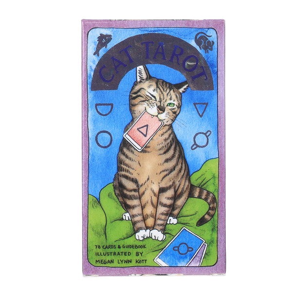 Cat Oracle Tarot Card  Spådomskort