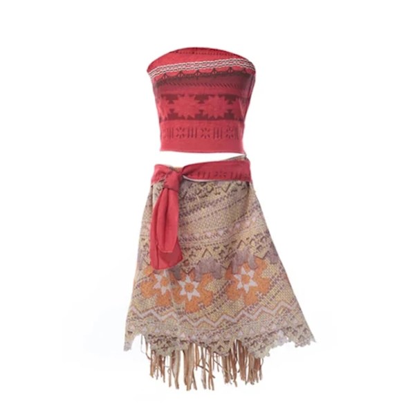 Disney Princessklänning 2024 Flickor Elsa Anna Mirabel Rapunzel Kostym Barn Födelsedagsfest Kläder Halloween Cosplay Encanto Frozen Moana Dress 4-5T (120)