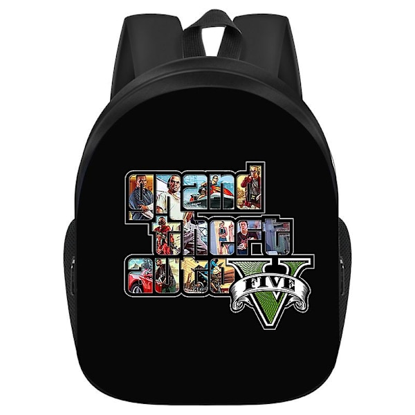 Grand Theft Auto Perifer Skolväska Creative Backpack