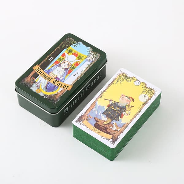 Tarotdäck för djur Utläggningskort
