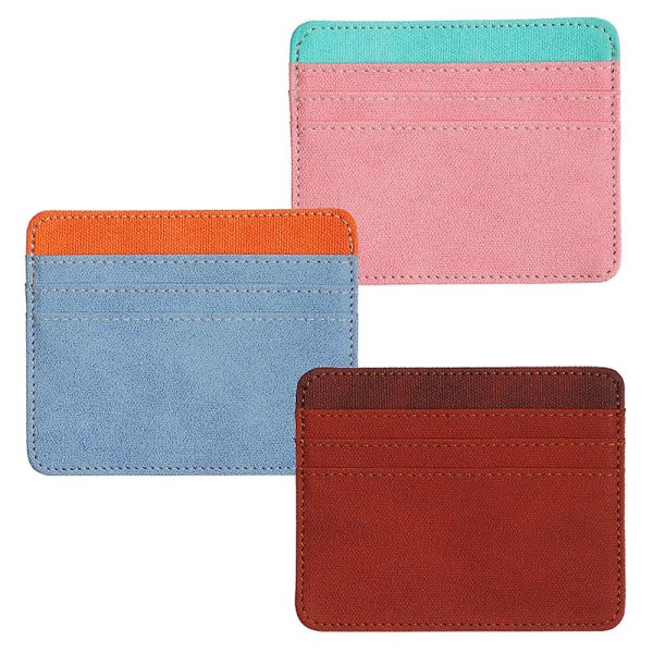 Minimalistisk Front Pocket Wallet Slim Wallet Korthållare null none
