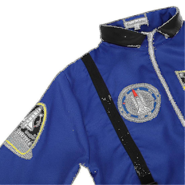 Astronaut kostym rymddräkt för vuxna Cosplay kostymer Dragkedja Halloween kostym par flyg jumpsuit Plus storlek Uniform Pink XXXL