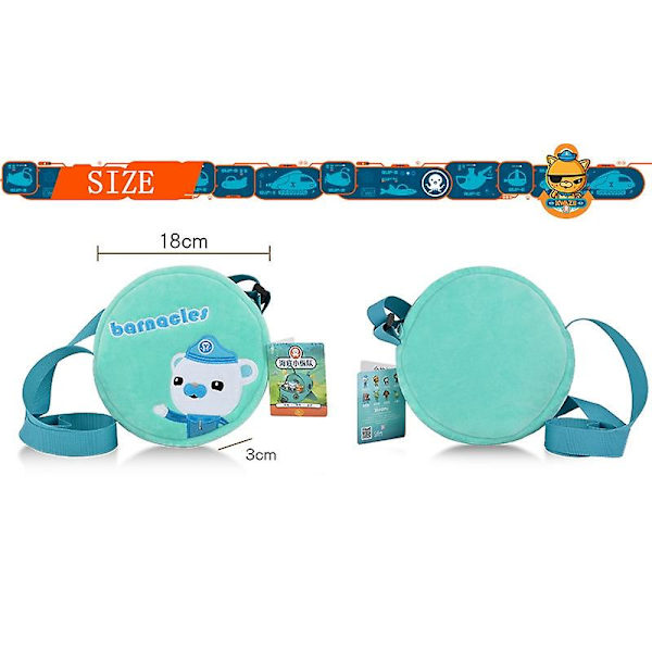 Octonauts Bag Plysch Barnacle Barnryggsäck C