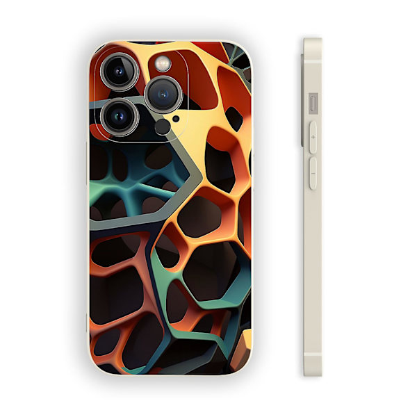 Creative Cartoon Tpu Gummi Stötsäkert Phone case För Iphone 15 Case Series Style H Vit Ypdt1963