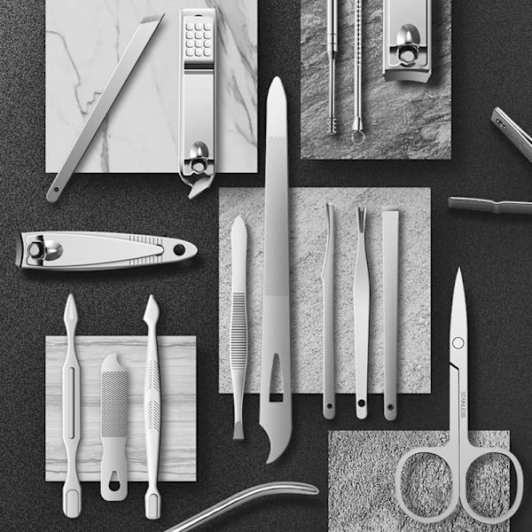 Trim Set 8 delar Beige