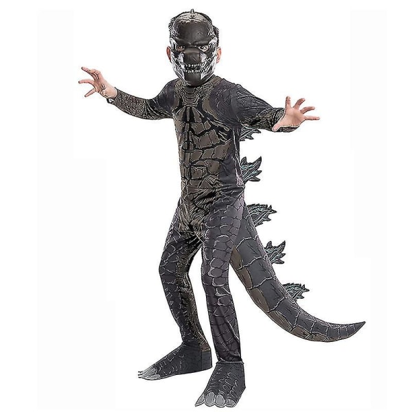 Godzilla Coswear Stage Jumpsuit Dockdräkt Barn Jumpsuit Performance Suit M 115cm-125cm