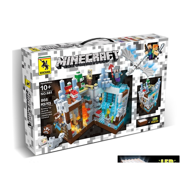 Minecraft blockerar is och snö set