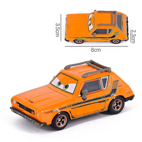 Pixar Cars 2 3 Lightning Mcqueen Mater Jackson Storm Ramirez 1 55 Diecast Vehicle Metal Legering Pojke Barnleksaker Julklapp car015 none
