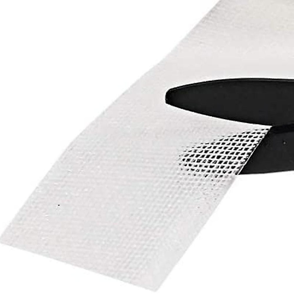Fönsterskärm Mesh Reparationstejp Kit Extra starkt lim Vattentät White