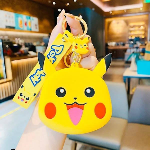 5 sorters myntplånböcker, docknyckelringar, Pikachu C