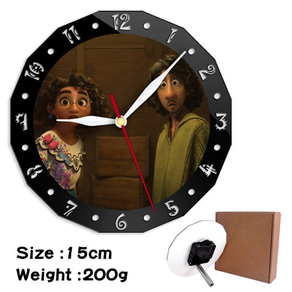 Encanto skrivbordsklocka Väggklocka Animation Pack - Style 8