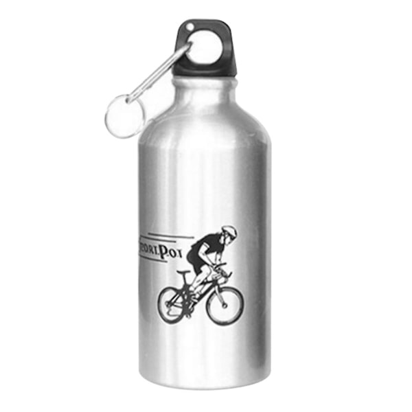 500ml Utomhussport Cykling Bärbar aluminiumlegering dricksvattenflaska kopp Red