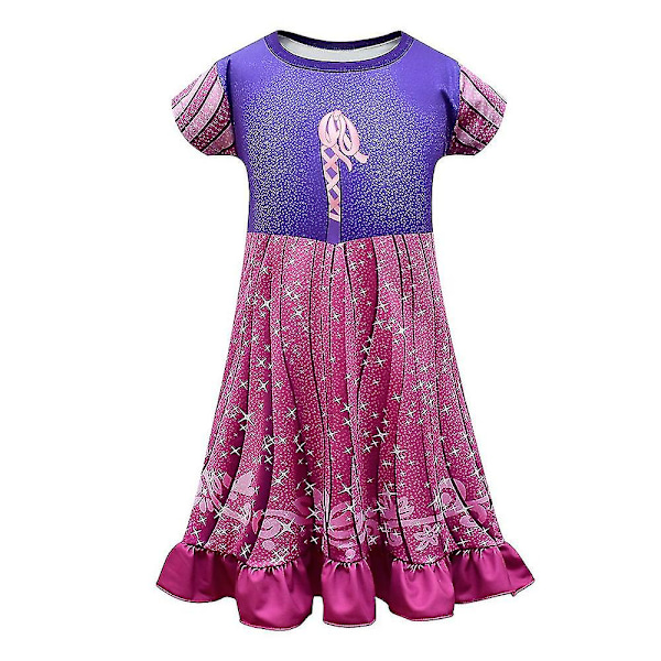 Rapunzel Barn Flickor Cosplay Fancy Dress Party Performance Dräkt Presenter Till Barnens Dag Tmall 8-9 Years