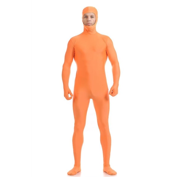 Ny vuxen helkroppsdräkt Zentai kostym för Halloween män Second Skin Tight Kostym Spandex Nylon Bodysuit Cosplay Kostymer Z L Colour 8